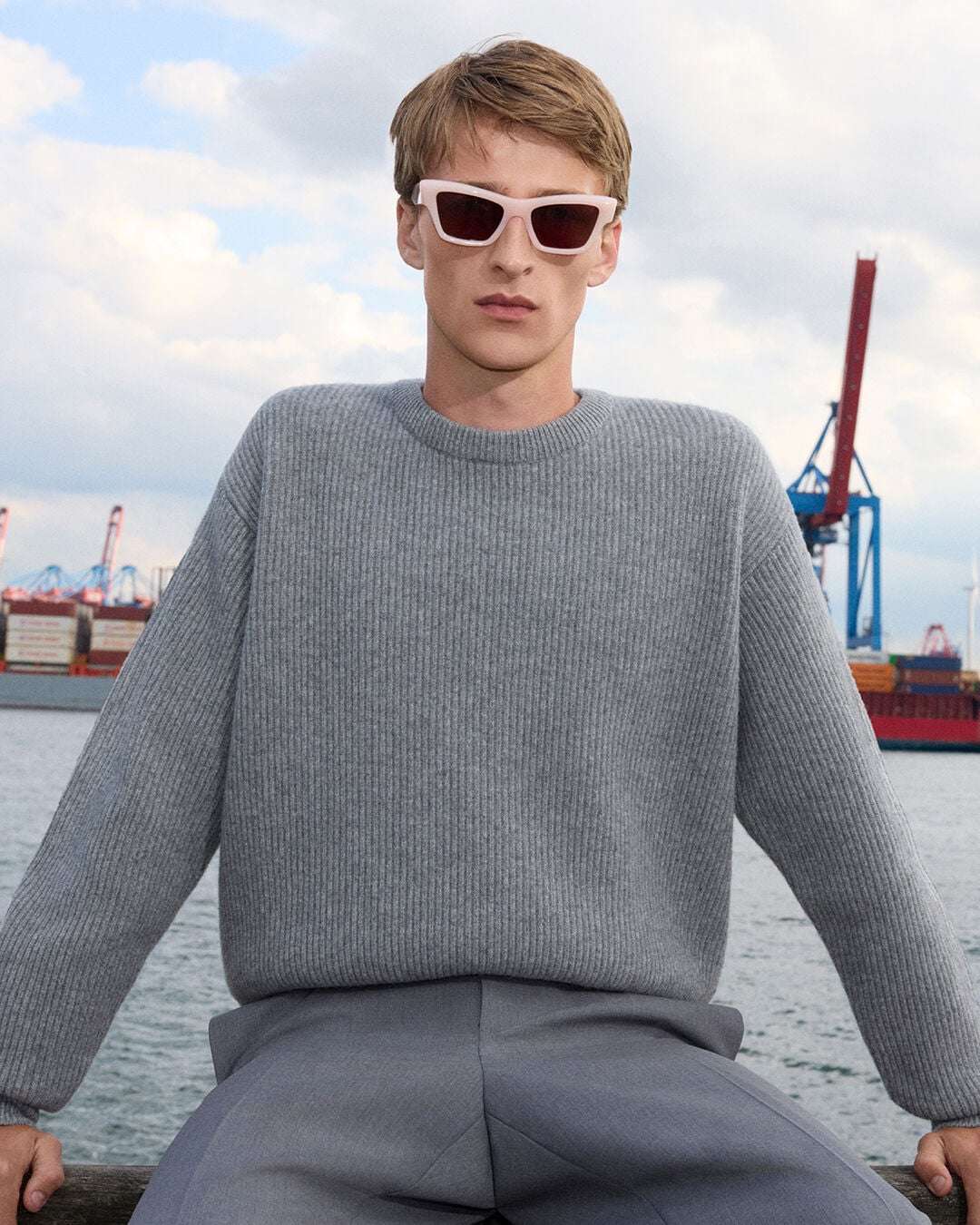 JIL SANDER AND OLIVER PEOPLES EYEWEAR COLLABORATION JIL SANDER AND OLIVER PEOPLES EYEWEAR COLLABORATION